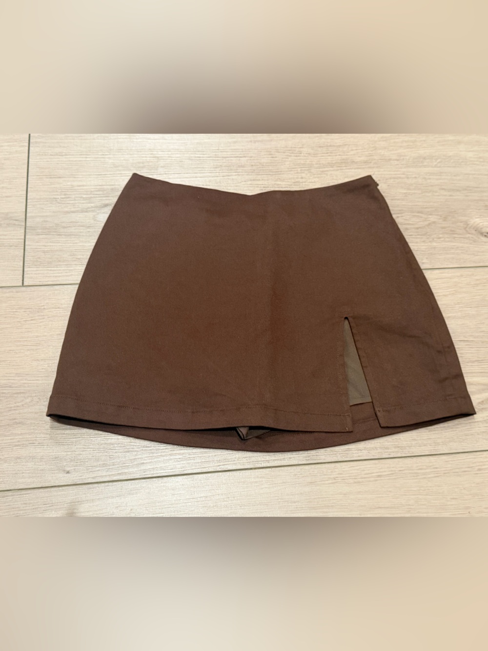 Animari Mini Skort in Brown Size Small